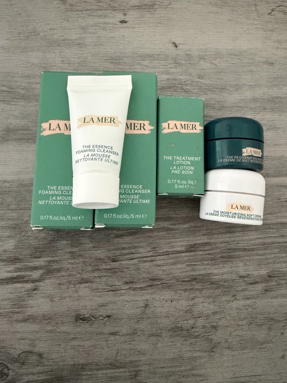 La Mer 5pc Travel Skincare Trio